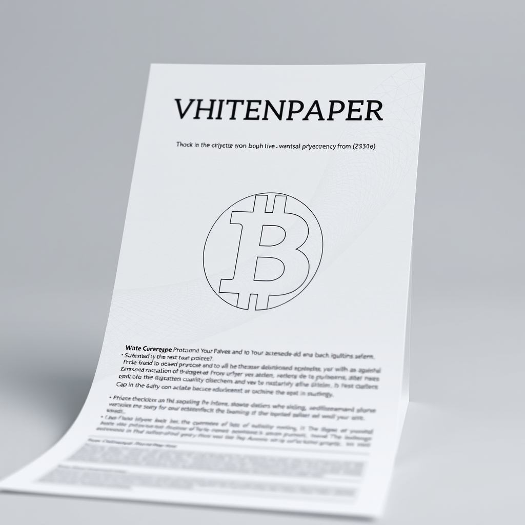 Cryptocurrency Whitepaper Bitcoin Example